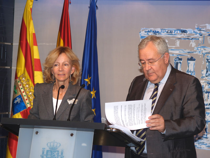 Constituida la Comisión Bilateral de Cooperación Aragón-Estado