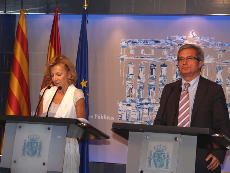 El Gobierno y la Generalitat de Cataluña acuerdan cinco nuevos traspasos de funciones y servicios