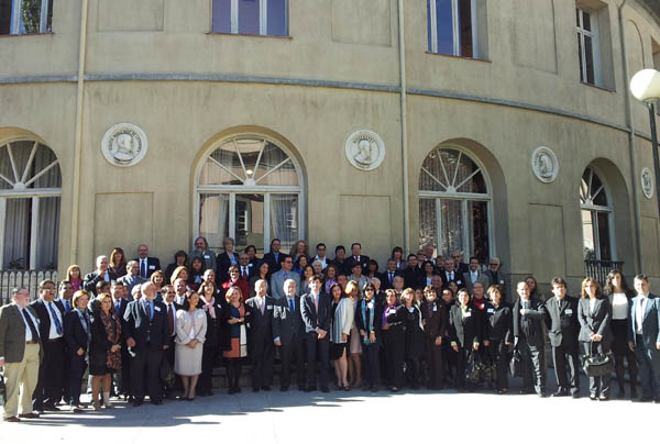 Inauguración del XII Seminario de la Federación Internacional de Antiguos Alumnos Iberoamericanos del INAP de España 