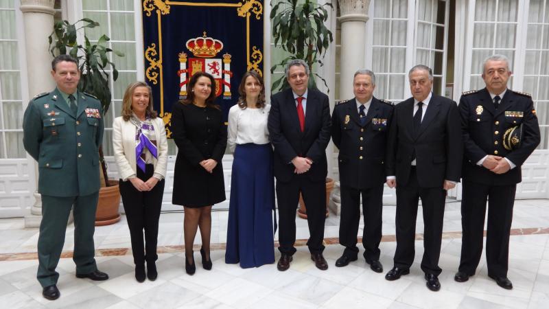 Crespo reafirma el compromiso del Ministerio del Interior y de la DGT con la disminución de la siniestralidad en Andalucía