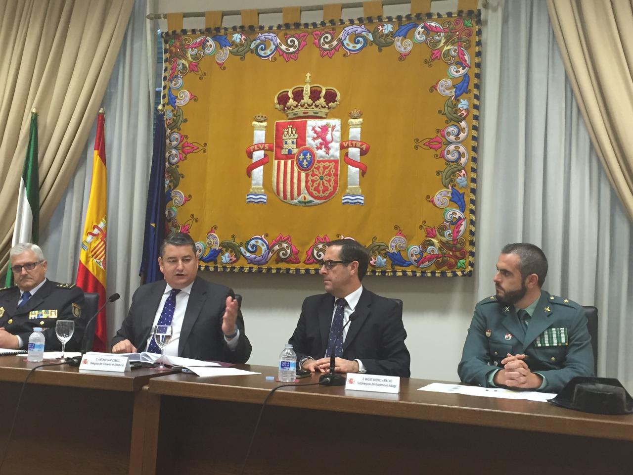 La tasa de criminalidad desciende en toda Andalucía hasta alcanzar su cota histórica más baja a nivel provincial y regional