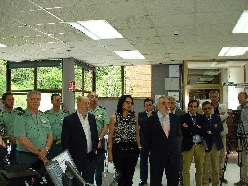 El delegado del Gobierno y la subdelegada del Gobierno de León visitaron las instalaciones de Aucalsa.