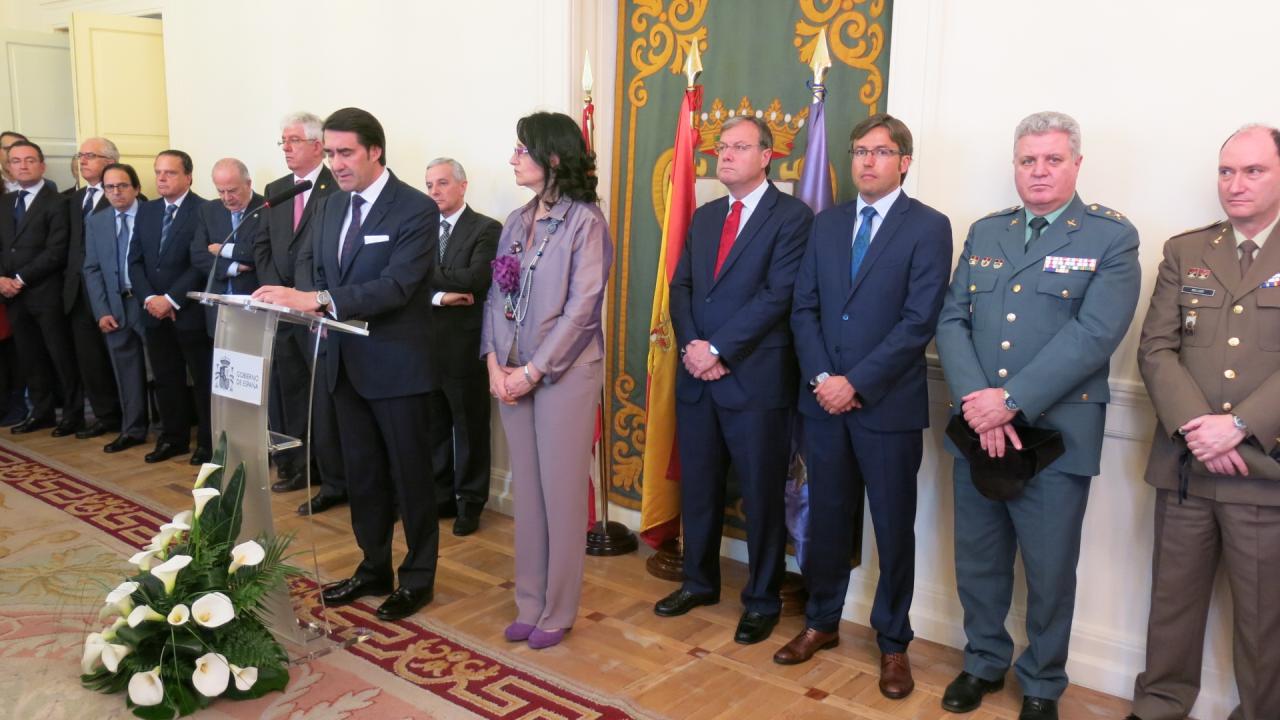 El delegado del Gobierno en Castilla y León preside el acto de toma de posesión de la nueva subdelegada en la provincia de León