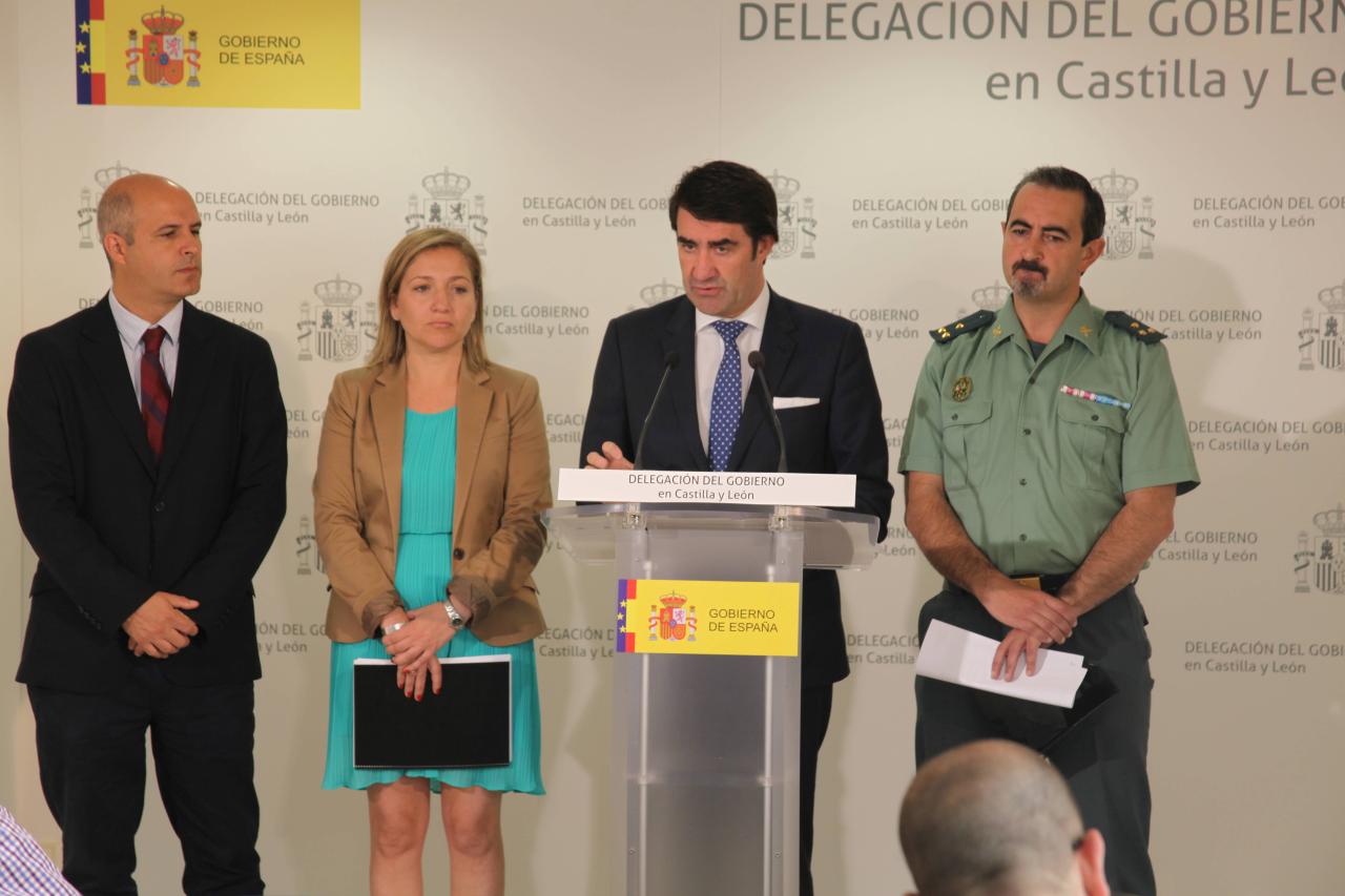 El Delegado del Gobierno en Castilla y León presenta la campaña autonómica de vigilancia y concienciación de las distracciones al volante, que se desarrollará del 20 al 22 de junio