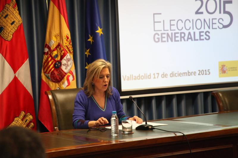 La Delegación del Gobierno en Castilla y León ultima la infraestructura para las Elecciones Generales del 20 de diciembre, en las que pueden votar 2.143.504 ciudadanos de la región 
