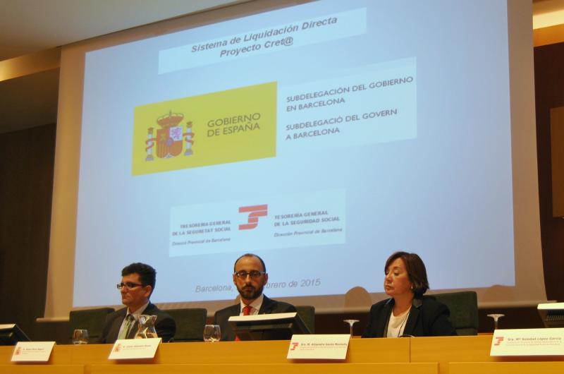 El Subdelegat del Govern a Barcelona explica el nou sistema de liquidació de quotes de la Seguretat Social