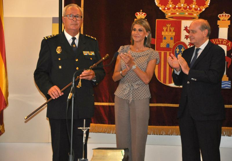 Toma de posesión de Sebastián Trapote como nuevo Jefe Superior de Policía de Cataluña