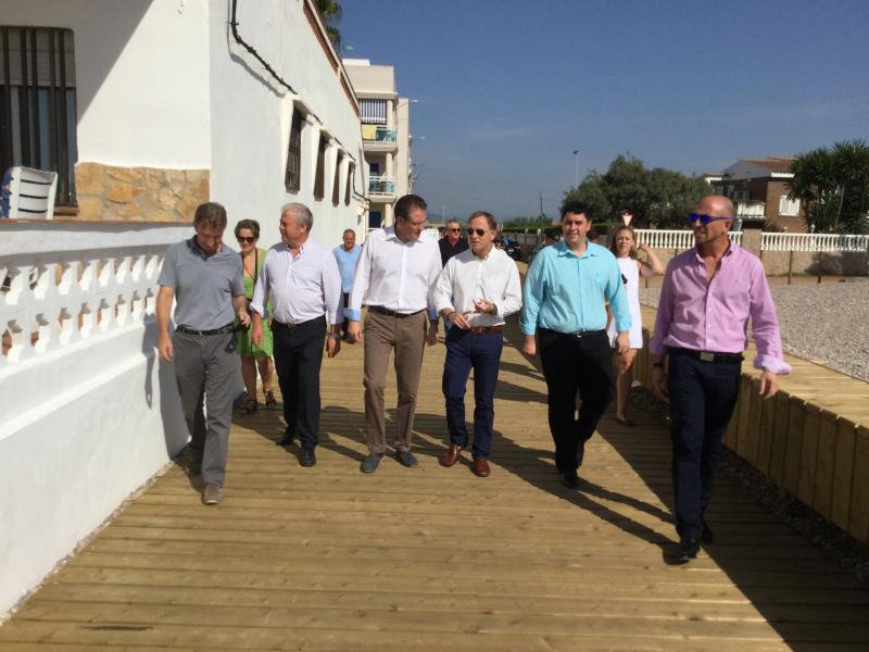 El Gobierno de España concluye las obras de regeneración y recuperación de la playa norte de Nules con una inversión de 900.000 euros