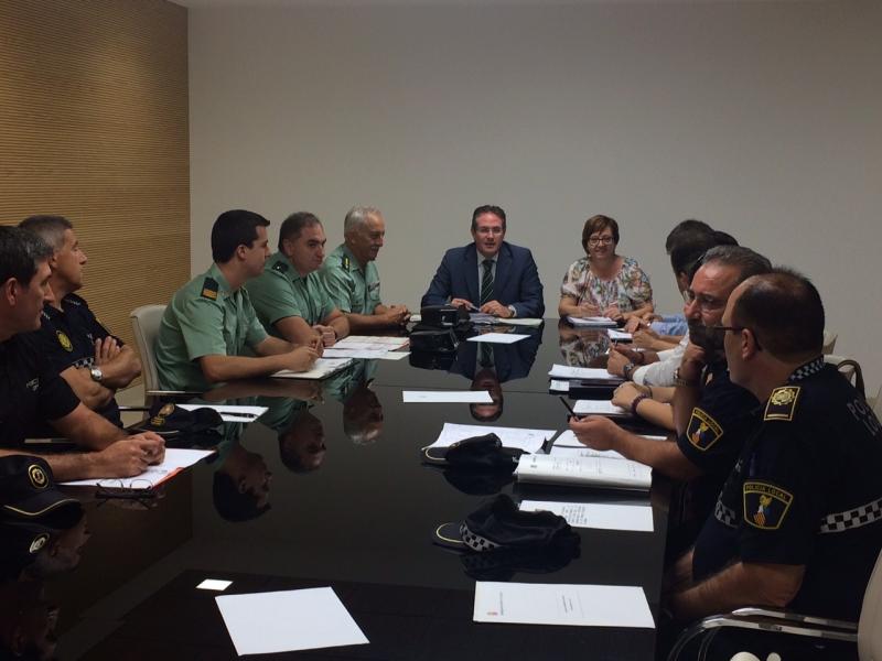 El subdelegado del Gobierno en Castellón preside la JLS de Almassora