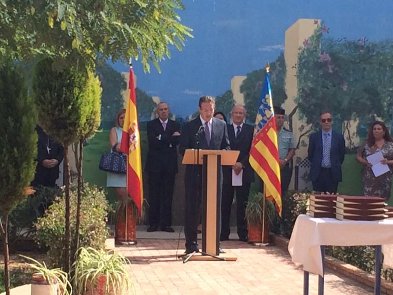El subdelegado del Gobierno en Castellón preside los actos del Día de la Merced en el Centro de Albocàsser