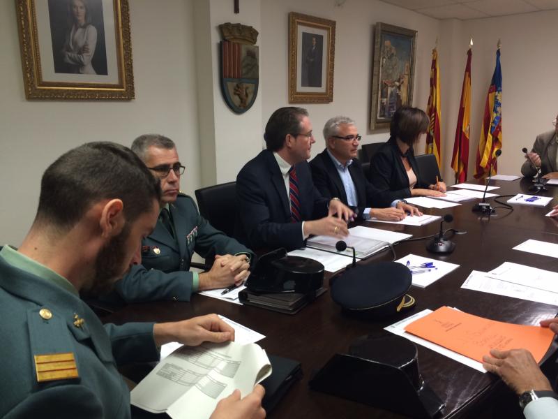El subdelegado del Gobierno en Castellón preside la JLS de Borriol