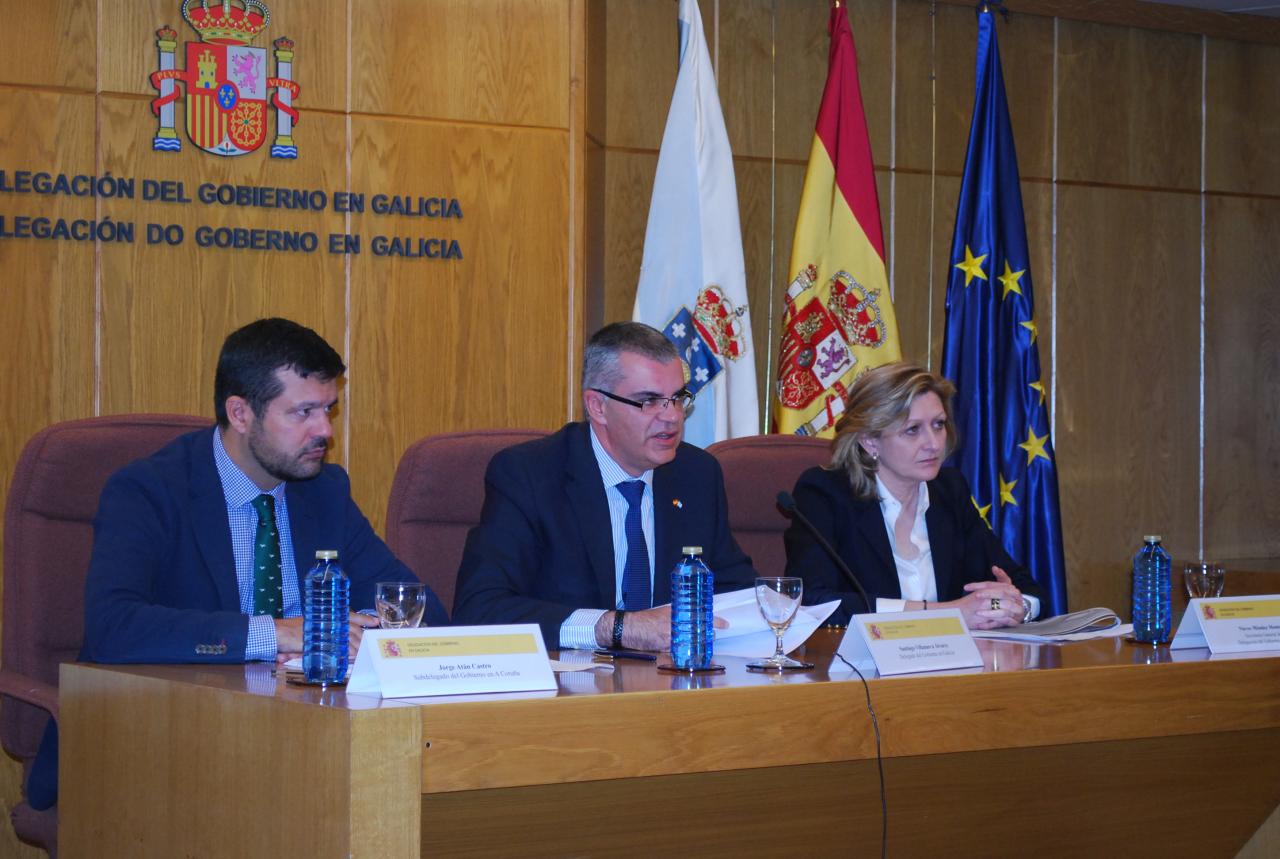 El delegado del Gobierno presenta los datos organizativos del 24M en Galicia