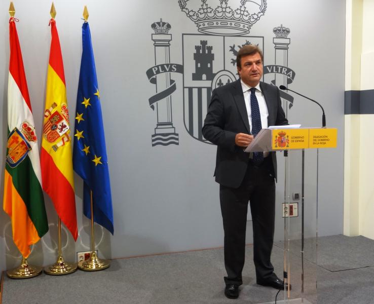 El delegado del Gobierno, Alberto Bretón, comparece ante la prensa para expllicar los datos sobre delincuencia y seguridad ciudadana correspondientes al primer trimestre de 2015