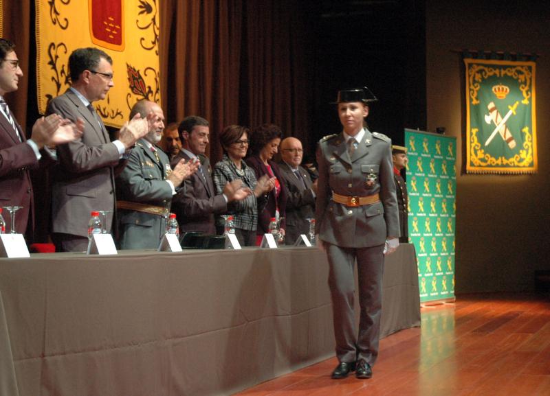 El delegado del Gobierno destaca el reconocimiento social hacia la Guardia Civil en la celebración de su Patrona