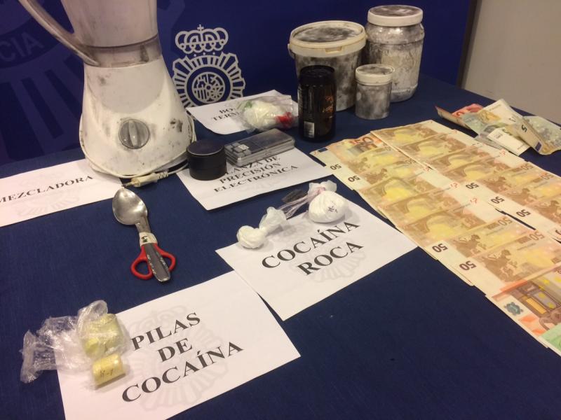 La Policía Nacional desarticula en Pamplona una organización criminal dedicada al tráfico de cocaína en la Comunidad Foral Navarra