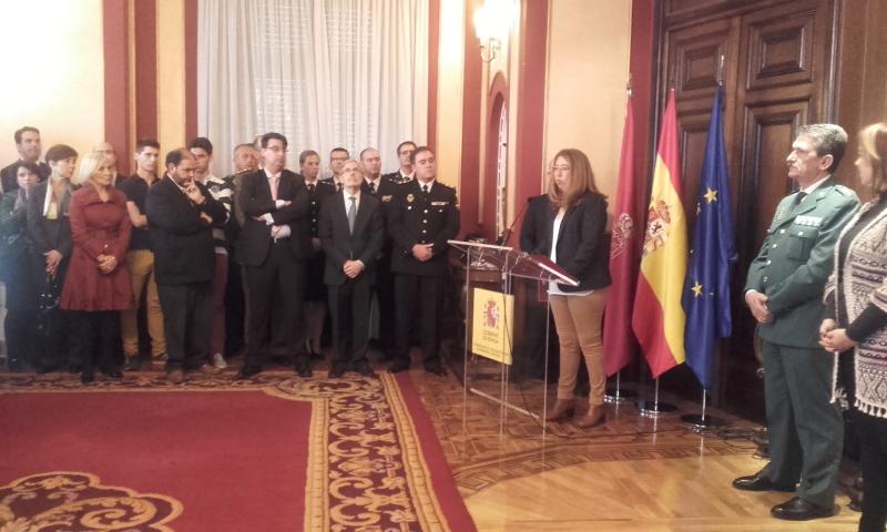 La Delegación del Gobierno conmemora el Día de la Constitución española