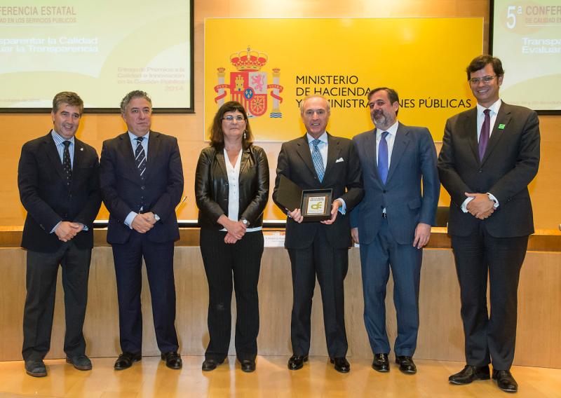 La Subdelegación del Gobierno en Bizkaia, 
primera en España en recibir el Sello de Cristal 
de la AEVAL por su apuesta por la calidad
