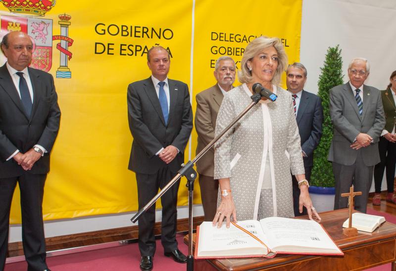 Palabras de la nueva Delegada del Gobierno en Extremadura.